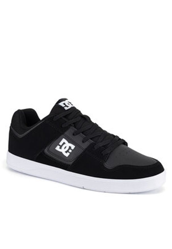 DC Sneakersy CURE ADYS400073-BLK Czarny. Kolor: czarny. Materiał: skóra