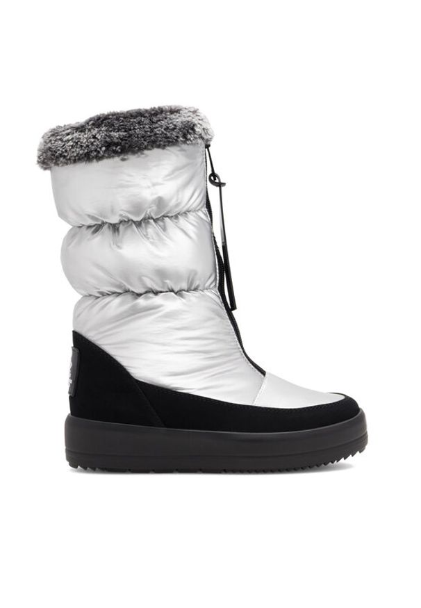 Beverly Hills Polo Club Śniegowce WS19001-04 Srebrny. Kolor: srebrny. Materiał: materiał