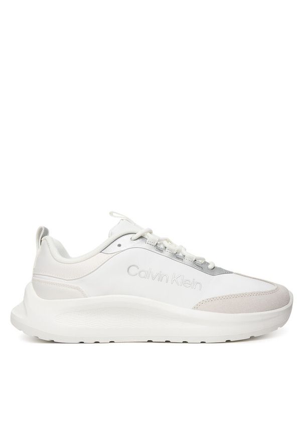 Sneakersy Calvin Klein. Kolor: biały