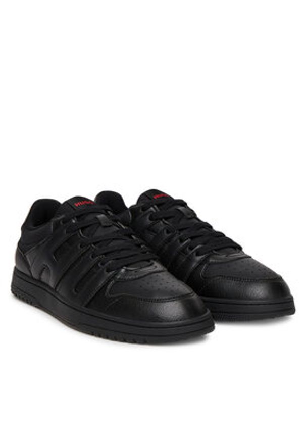 Hugo - HUGO Sneakersy 50541711 Czarny. Kolor: czarny. Materiał: skóra
