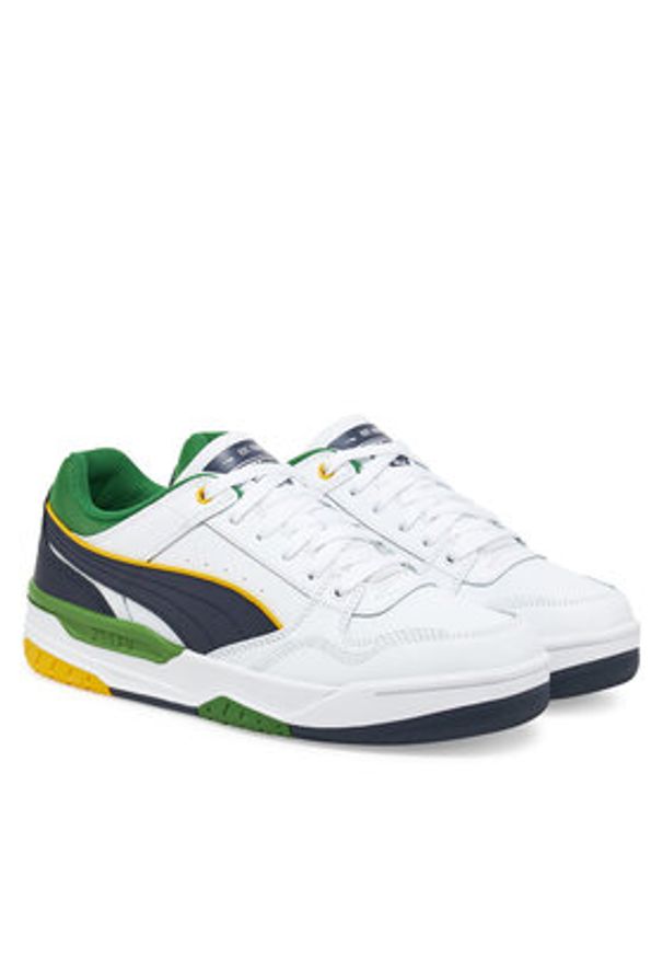Puma Sneakersy Rebound Retro 400197 07 Biały. Kolor: biały. Materiał: skóra