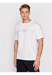 New Balance T-Shirt MT01516 Biały Relaxed Fit. Kolor: biały. Materiał: bawełna #1