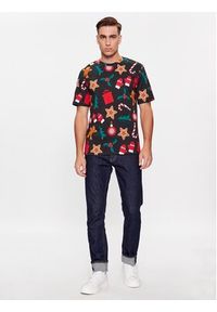 Jack & Jones - Jack&Jones T-Shirt 12246604 Czarny Standard Fit. Kolor: czarny. Materiał: bawełna #4