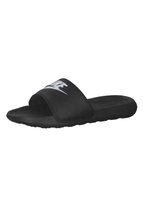 Klapki damskie Nike Victori One Slide. Kolor: czarny. Materiał: materiał, syntetyk. Sezon: lato. Styl: sportowy