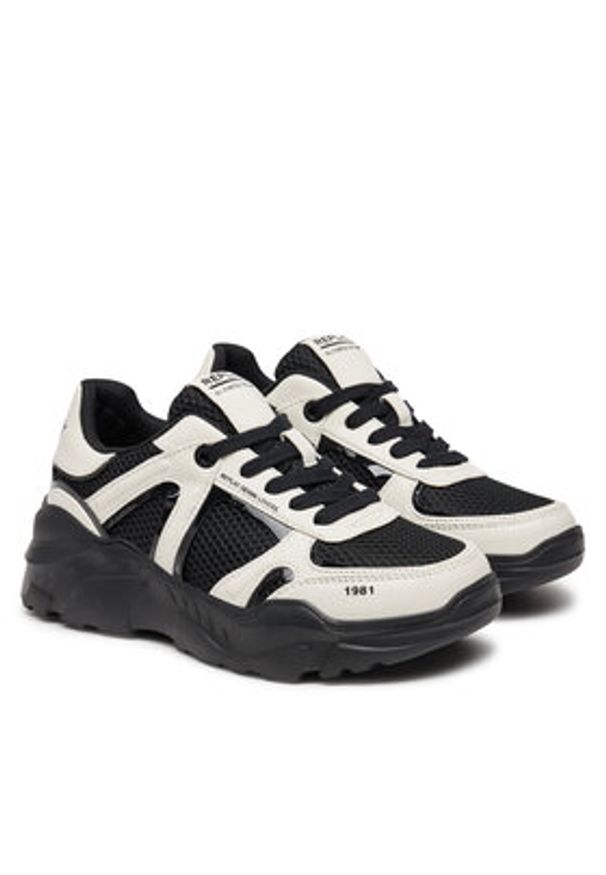 Replay - REPLAY Sneakersy GWS7Z .000.C0008S Biały. Kolor: biały. Materiał: materiał