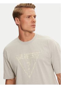 Guess T-Shirt Alioth Z4BI05 K8FQ4 Szary Regular Fit. Kolor: szary. Materiał: bawełna