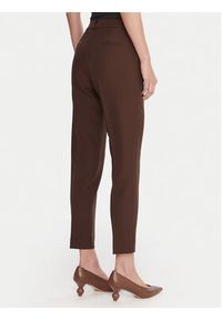 Maryley Spodnie materiałowe 25IB52Z/M17/43CO Brązowy Regular Fit. Kolor: brązowy. Materiał: syntetyk #5