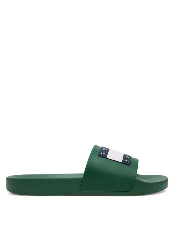 Tommy Jeans Klapki Tommy Jeans Pool Slide Ess EM0EM01191 Zielony. Kolor: zielony