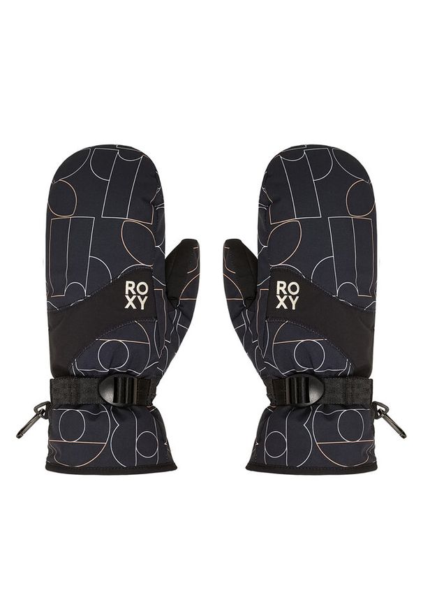 Rękawice narciarskie Roxy. Kolor: czarny. Sport: narciarstwo