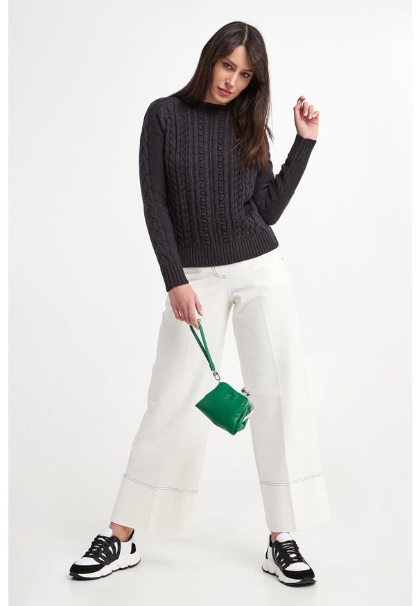Max Mara Leisure - Sweter damski wełniany Verusca MAX MARA LEISURE. Materiał: wełna
