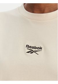 Reebok Sukienka codzienna Surya RK25502CCW Beżowy Regular Fit. Okazja: na co dzień. Kolor: beżowy. Materiał: bawełna. Typ sukienki: proste. Styl: casual #4