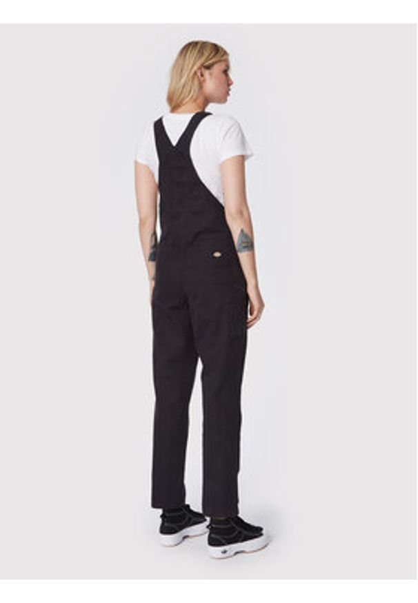 Dickies Ogrodniczki Duck Canvas Bib DK0A4XM1C40 Czarny Regular Fit. Kolor: czarny. Materiał: bawełna