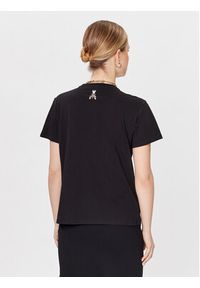 Patrizia Pepe T-Shirt 2M4281/J043-K103 Czarny Regular Fit. Kolor: czarny. Materiał: bawełna #8