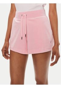 Juicy Couture Szorty sportowe Eve JCCH121001 Różowy Slim Fit. Kolor: różowy. Materiał: syntetyk #1