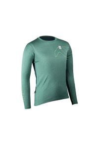 LEATT - Bluza rowerowa damska Leatt Jersey MTB Trail 3.0. Kolor: niebieski. Materiał: jersey