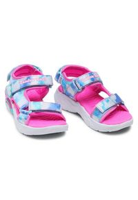 skechers - Skechers Sandały Summer Sky 302975L/BLU Niebieski. Kolor: niebieski. Materiał: materiał #5