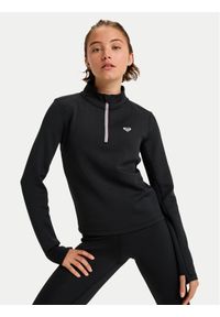 Roxy Koszulka techniczna Waves Of Warmth Tech Top ERJFT05033 Czarny Regular Fit. Kolor: czarny. Materiał: syntetyk #1