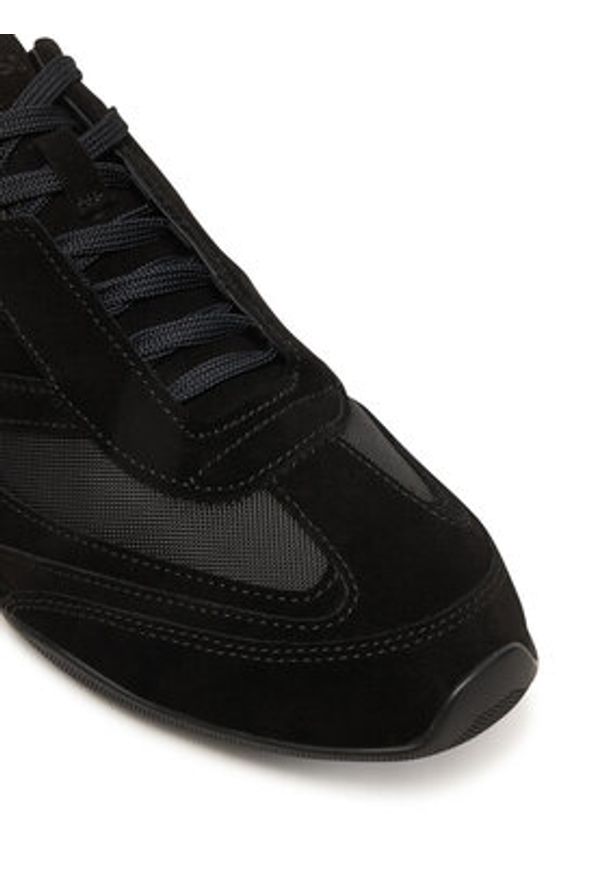 BOSS Sneakersy Jaylen 50557884 Czarny. Kolor: czarny. Materiał: zamsz, skóra