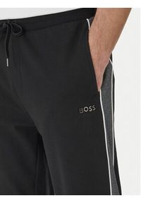 BOSS Spodnie dresowe 50554794 Czarny Regular Fit. Kolor: czarny. Materiał: syntetyk #3
