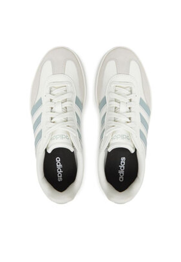 Adidas - adidas Sneakersy Barreda JI4905 Biały. Kolor: biały. Materiał: skóra