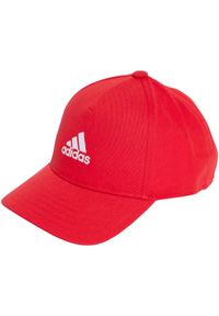 Adidas - Czapka z daszkiem adidas Embroidered Logo Lightweight Baseball. Kolor: czerwony #1