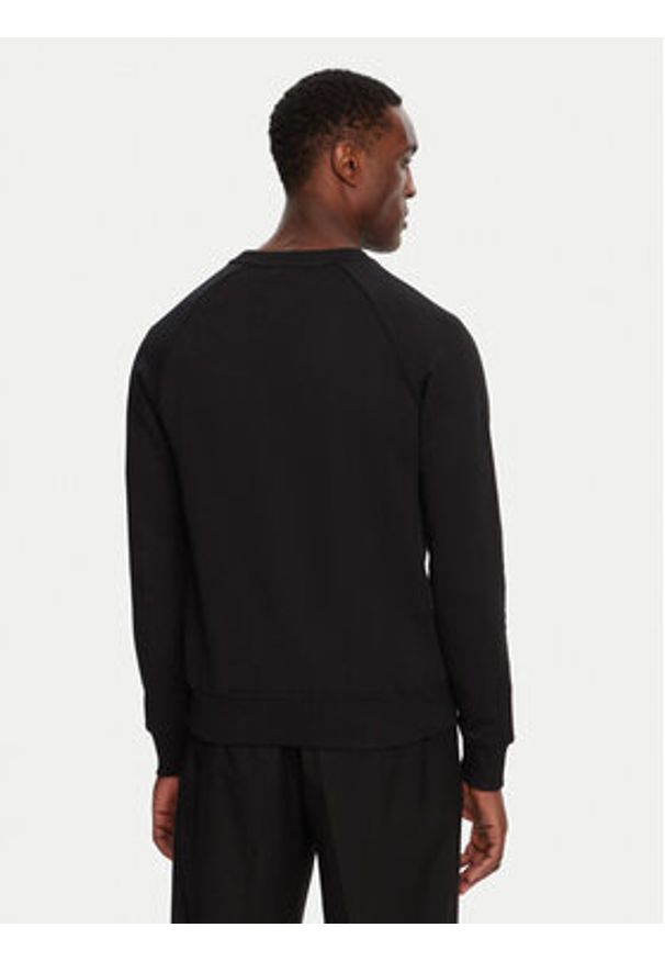 Balmain Bluza DH1JQ005BB65 Czarny Regular Fit. Kolor: czarny. Materiał: bawełna