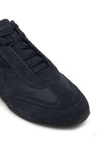 BOSS Sneakersy Jaylen 50557884 Granatowy. Kolor: niebieski. Materiał: skóra, zamsz #5