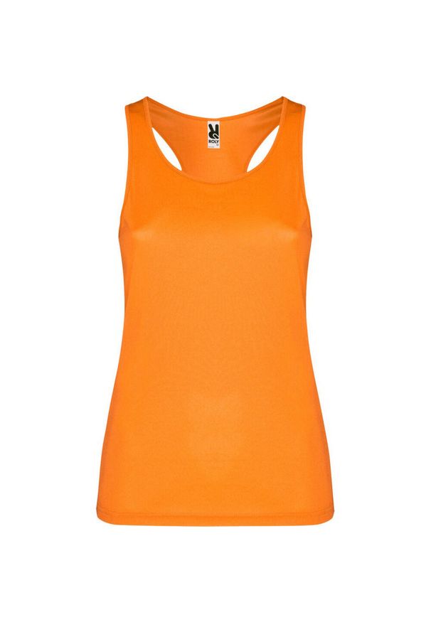 ROLY - Damska Kamizelka Sportowa Shura Top. Kolor: pomarańczowy. Styl: sportowy