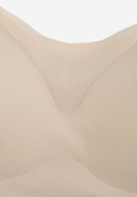 Renee - Beżowy Usztywniany Biustonosz o Bezszwowym Wykończeniu Bez Fiszbin Leanoreth. Kolor: beżowy. Materiał: materiał #2