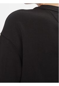 Tommy Jeans Bluza Badge DW0DW17325 Czarny Relaxed Fit. Kolor: czarny. Materiał: bawełna