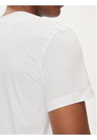 Versace Jeans Couture T-Shirt 76GAHT00 Biały Regular Fit. Kolor: biały. Materiał: bawełna