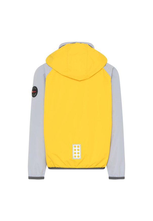 LEGO - Kurtka przeciwdeszczowa dziecięca Lego Jochy 206. Kolor: żółty