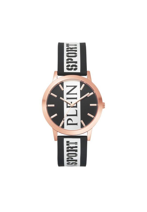 Zegarek Plein Sport. Kolor: czarny. Styl: sportowy