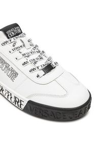 Versace Jeans Couture Sneakersy 76YA3SK6 Biały. Kolor: biały. Materiał: skóra #4