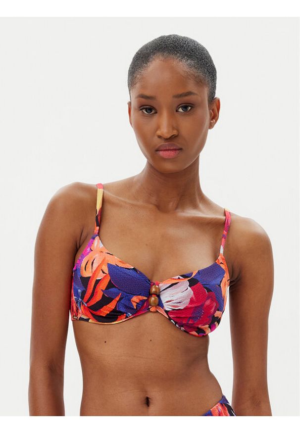 SELMARK - Selmark Góra od bikini BL511 Kolorowy. Materiał: syntetyk. Wzór: kolorowy
