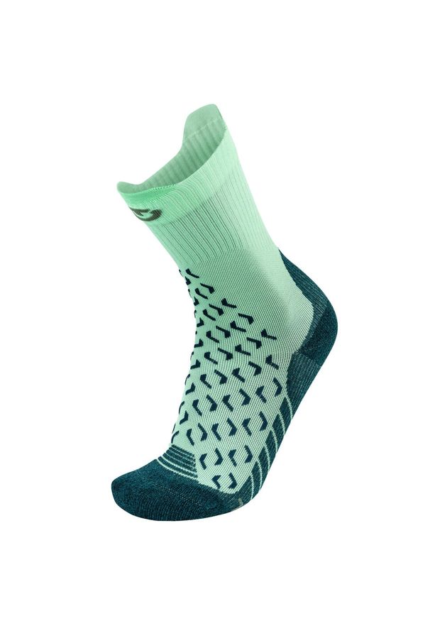 Therm-ic - Skarpety trekkingowe kobieta Thermic Outdoor UltraCool Crew Lady wysokosc goleni. Kolor: zielony. Materiał: poliamid, elastan. Sport: outdoor