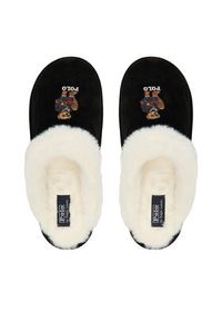 Polo Ralph Lauren Kapcie 842P03594002 Czarny. Kolor: czarny. Materiał: skóra, zamsz #2