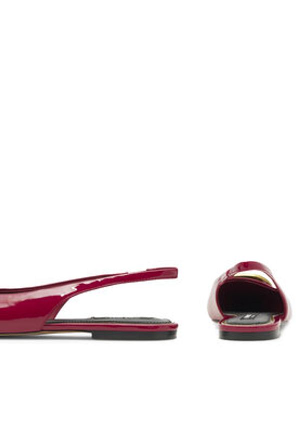 Nine West Sandały WFA2551-1 Czerwony. Kolor: czerwony. Materiał: skóra