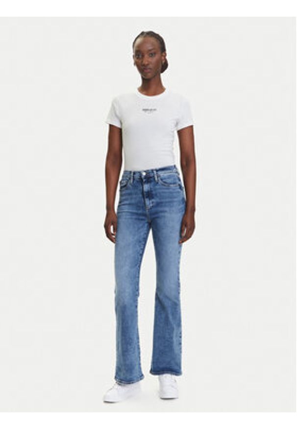 Tommy Jeans Komplet 2 t-shirtów Essential DW0DW21746 Kolorowy Regular Fit. Materiał: bawełna. Wzór: kolorowy