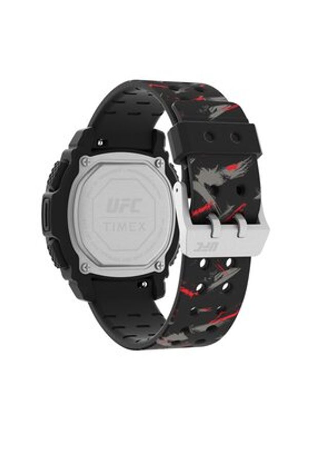 Timex Zegarek UFC Strength Shock XL TW2V85200 Czarny. Kolor: czarny