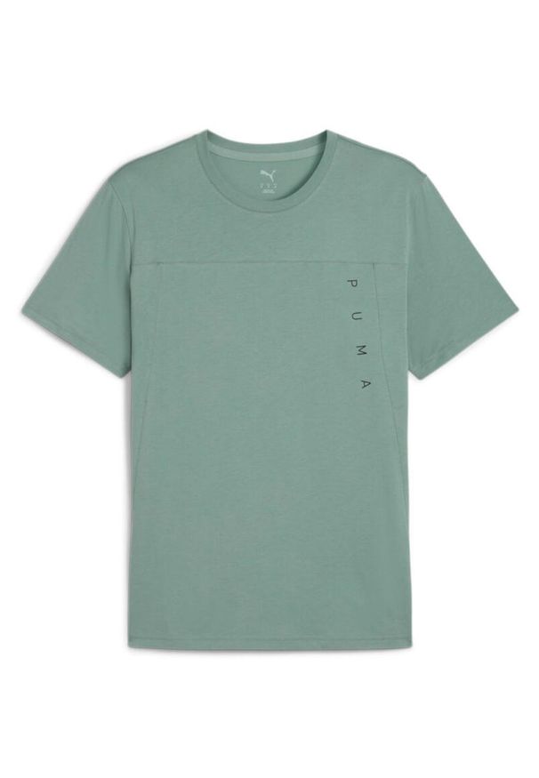 T-shirt męski Puma Tech Triblend zielony XL. Kolor: zielony. Sport: fitness
