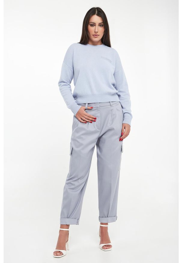 Sweter damski wełniany PESERICO. Materiał: wełna