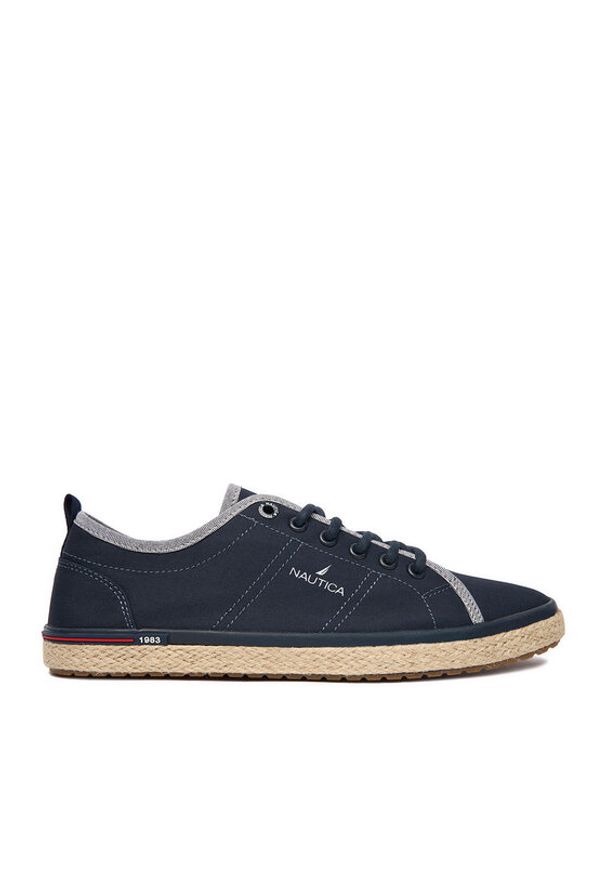 Nautica Espadryle CEO-LEADSMAN-01 Granatowy. Kolor: niebieski. Materiał: materiał