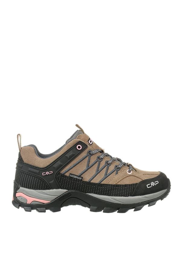 Buty trekkingowe damskie CMP RIGEL LOW. Okazja: na co dzień. Kolor: czarny, wielokolorowy, beżowy