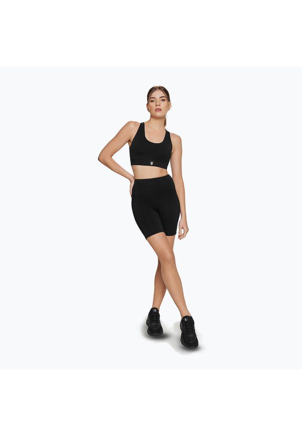 Spodenki treningowe damskie Cardio Bunny Chilly. Kolor: czarny