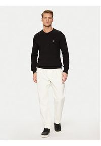 Calvin Klein Jeans Sweter J30J326745 Czarny Regular Fit. Kolor: czarny. Materiał: bawełna #3