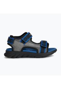 Sandały Geox J Sandal Airadyum B. Kolor: szary. Materiał: tkanina, syntetyk