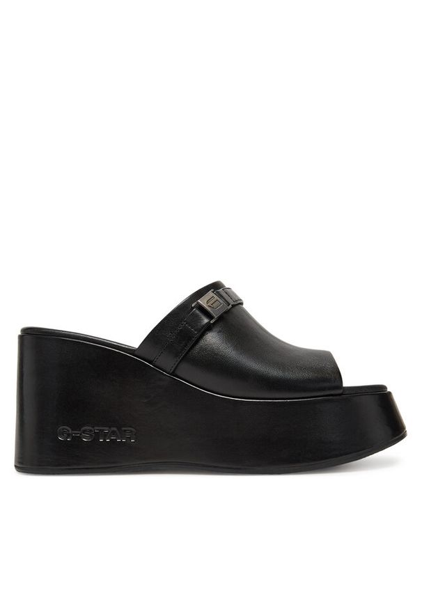 G-Star RAW - Klapki G-Star Raw. Kolor: czarny