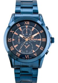 Zegarek Gino Rossi ZEGAREK MĘSKI - ALLESIO (zg042r) +BOX uniwersalny #1