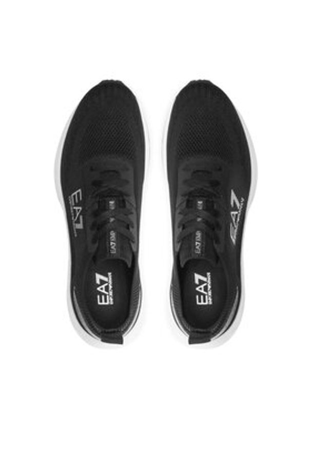 EA7 Emporio Armani Sneakersy X8X149 XK349 N763 Czarny. Kolor: czarny. Materiał: materiał